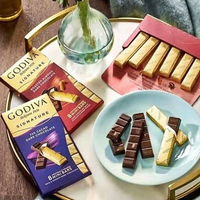 Coklat Godiva Belgium Signature Mini Sea Salt Dark Choco Roasted Almond Salted Caramel Milk Masterpi
