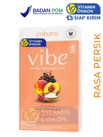 ENHANS VIBE MINUMAN SERBUK RASA PERSIK - ISI 7 SACHET |