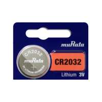 【muRata】公司貨 CR2032 / CR-2032 鈕扣型鋰電池 10顆入