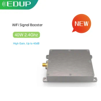 EDUP 40W WiFi Booster 2.4Ghz Wireless WiFi Signal Booster Unidirectional High Power WiFi Amplifier Extender Drone Amplifier
