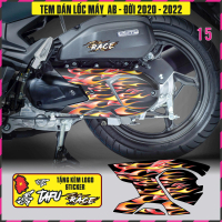 TEM DÁN LỐC MÁY AB Airblade 2020-2022 , TEM DÁN LỐC NỒI AB 125-150 ĐỜI 2020-2022 IN DECAL PVC 3 LỚP