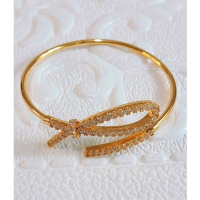 Gelang Tangan Wanita Asesoris Perhiasan lapis emas