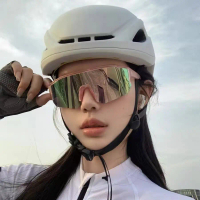 Outdoor Cycling Glasses TR90 Polarized UV Protection Windproof Goggles gọng  kính  titan  nam