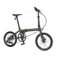 【DAHON 大行】K9 16吋9速鋁合金碟煞折疊腳踏車-共3色(KAA693mini/小折/通勤/休閒/代步)