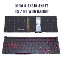 RU US SP BR Keyboard for Acer Nitro 5 AN515-55 AN515-54 AN515-43 AN517-51 Nitro 5 n20c1 n20c2 Russian laptop backlit