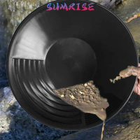 Alat Dulang Emas 38CM Gold Pan Tahan Lama - Peralatan Tambang Emas & Gold Panning Perlengkapan Tamba