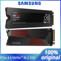 SAMSUNG SSD M.2 interface (NVMe protocol PCIe 4.0x4) 990 PRO With Heatsink Desktop PS5
