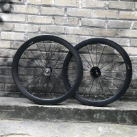 Vành carbon fixed gear Tubular (LỐP LIỀN SĂM) hub Novatec (KHÔNG GỒM LỐP)