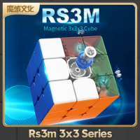 MOYU RS3M 2021 3x3 Maglev The Latest Magnetic Levitation Magic Cube RS2M 2022 Puzzle Toys RS3M 2020 Cubo Magico RS3M Maglev