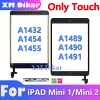 Touch For iPad Mini 1 Mini1 Screen iPad Mini 2 Touch Screen A1432 A1454 A1455 A1489 A1490 A149 With IC Cable Key Button Mini2