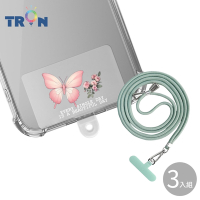 TRON GOOGLE Pixel 6粉蝴蝶-單圖防摔 手機 掛繩 手機殼