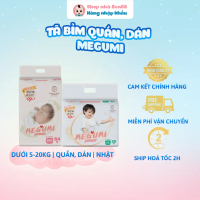 Tã Dán / Bỉm Quần Megumi Nhật Bản Mỏng Nhẹ Thấm Hút (Đủ Size NB64/ S58/ M50/ L32/ M46 /XXL26)