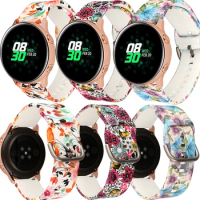 3Pcs 20MM Watch Band For Samsung Galaxy Watch 42mm/Gear Sport/Garmin Vivoactive 3/Vivoactive 3 Music/Forerunner645 Strap 20MM