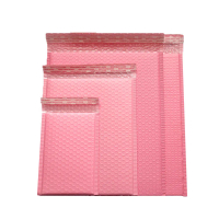 50 ชิ้น กันน้ำ Bubble Mailers จดหมายด่วน กระเป๋าจัดส่ง ซองกันกระแทก ถุงซองจดหมาย ซีลตัวเอง