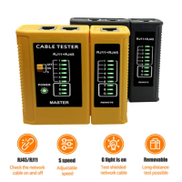 Cable lan tester Network Cable Tester RJ45 RJ11 RJ12 CAT5 UTP LAN Cable Tester Networking Tool network Repair