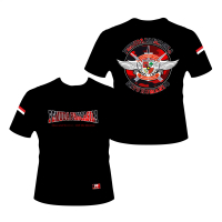 Kaos Pemuda Pancasila Baju Distro Sayap Putih 02 Tangan Pendek Hitam Santai Oblong Pria Dewasa Kere