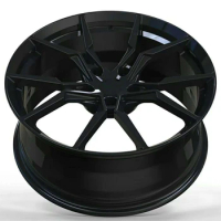 for Black Machine Alloy Car Rim 17 18 19 20 21 22 Inch Forged Wheel Rims For Rims 5x112