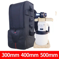 DSLR Camera Bag Backpack Telephoto Lens Case Waterproof Tamron Sigma Nikon Canon 300mm 400mm 500mm 600mm 800mm telephoto lens