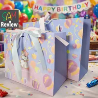 Paper bag / Gift Bag / Tas Kado Ultah Elegan dan Cantik dalam berbagai ukuran Medium(25x12x20) UNICO