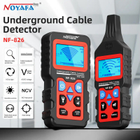 เครื่องทดสอบสายเคเบิลใต้ดิน, NOYAFA NF-826, ตัวระบุตำแหน่งตัวติดตามสายไฟ, การตรวจจับผนัง, สายไฟฟ้าที