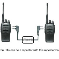 RPT-2D Two Way Radio Repeater Box for Two Transceivers Stati Walkie talkie Signal extension