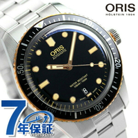 オリス ORIS ダイバーズ65 40mm 男錶 男用 手錶 品牌 01 733 7707 4354 07 8 20 18 自動巻き 時計 ブラック 新品 記念品