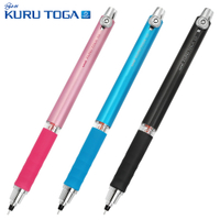 日本UNI三菱KURU TOGA不斷芯自動鉛筆M5-656(0.5mm筆芯;低重心;筆桿金屬霧面樹脂+防滑波浪型橡膠握桿)轉轉筆