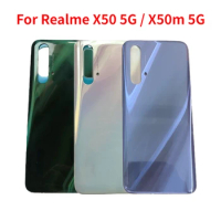New Back Cover For OPPO Realme X50 5G X50m 5G RMX2144 Battery Cover Rear Housing Door Case Repair Parts