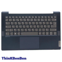 FR French Blue Keyboard Upper Case Palmrest Shell Cover For Lenovo Ideapad 5 14 14IIL05 14ARE05 14ALC05 14ITL05 5CB1B66094