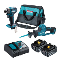【MAKITA 牧田】DLX2525GX2 18V無刷雙機組DTD173+DJR189(DLX2525GX2)