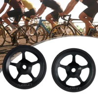 Rolllers Tires Easy Wheels Materials Mount Rear Rack Wheel TK 7mm Diameter 60mm Folding Bike For Brompton Brand New