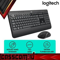 Logitech MK540 Advanced Wireless Keyboard Mouse Combo Multimedia Hotkeys - Unifying USB-Receiver