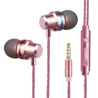 Sport Headphone Wired Earphone With Mic 3.5mm Headphone Phone Headset For Oppo A54 A55 A74 A94 A95 A57 A76 A77 A96 A17 A77s A56s