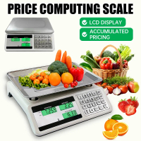 40kg Digital Price Computing Scale Penimbang Harga Timbang Pasar Ikan Supermarket Digital Scale Pric