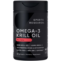 <AlvisLennonxUa>Sports Research Krill Oil Supplement with EPA & DHA 3 Phospholipids & Astaxanthin fr