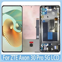 6.67'' Original AMOLED For ZTE Axon 30 Pro 5G LCD Display Touch Screen For Axon 30 Pro 5G A2022 LCD Digitizer Assembly Repair