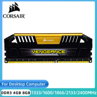 CORSAIR Vengeance LPX DDR3 8GB 4GB 1333MHz 1600MHz 1866MHz 2133MHz 2400MHz PC3-19200 17000 RAM Desktop Memory 240pin 1.5V