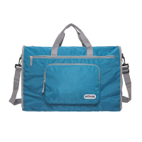 【OUTDOOR】旅遊配件-摺疊旅行袋(大)-藍 ODS19A01BL