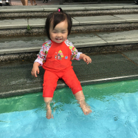 【Splash About 潑寶】嬰兒泳衣 抗UV 連身-  森林遊樂園(連身泳衣)