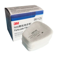 3M 5N11cn Particulate Filter Cotton Gas Dust Filter Cotton 6200/7502 Universal Accessories