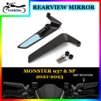 Side Mirrors For Ducati Monster 937 MONSTER 937 SP Motorcycle Accessories Rearview Mirror Adjustable Rear View Mirror