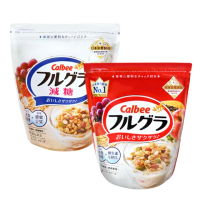 【Calbee 卡樂比】富果樂 麥片-任選箱出8入(水果/減糖)