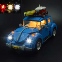 USB Lighting Kit for Lego Creator Volkswagen 10252 Brick Building Blocks-(NOT Include LEGO Model)