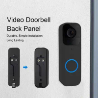 Back Plate Replacement Part Video Doorbell Back Panel Secure Easy Installation Anti-theft Camera Doorbell Back for Enhanced