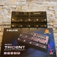 現貨可分期 贈鍍金編織導線+變壓器 Nux TRIDENT 電 吉他 貝斯 綜合 效果器 錄音 介面 NME-5 公司貨
