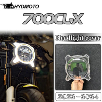 Motorcycle headlight accessories headlight lampshade headlight glass modification parts housing For CFMOTO 700clx 250clx