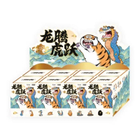 Funism I Am Not A Fat Tiger Longteng Tiger Leap Series Blind Box by Bu2ma Figure Blindbox