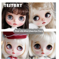 YESTARY BJD Doll Accessorie Eyes For Toy Blythe Dolls DIY Color Sparkling Eyes Toy Handmade Blythe Doll Eyes Piece For Girl Gift