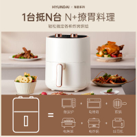 Korean Modern Air Fryer Household Oven Integrated Large Capacity Inligent Oil-Free Deep Frying Pan Automatic Chips hine