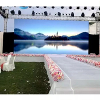 LED Screen P3.91 SMD1921 Outdoor 2.5x2m 10pcs 500x1000mm Panels 10pcs spare module Cabinet RGB led Panel For Video Wall Rental